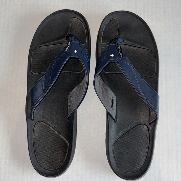 Astral Felipe Blue Strap Flip Flop Sandals - Picture 6 of 8